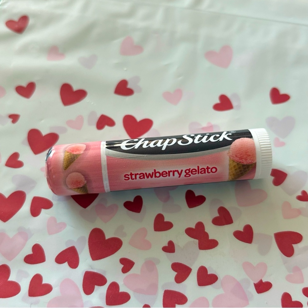 Chapstick “Strawberry Gelato” - ❤️ 3 for $10 lip balms